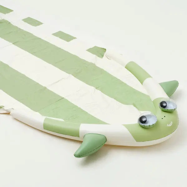 SLIP AND SLIDE SHARK TRIBE KHAKI BeachLife Concept