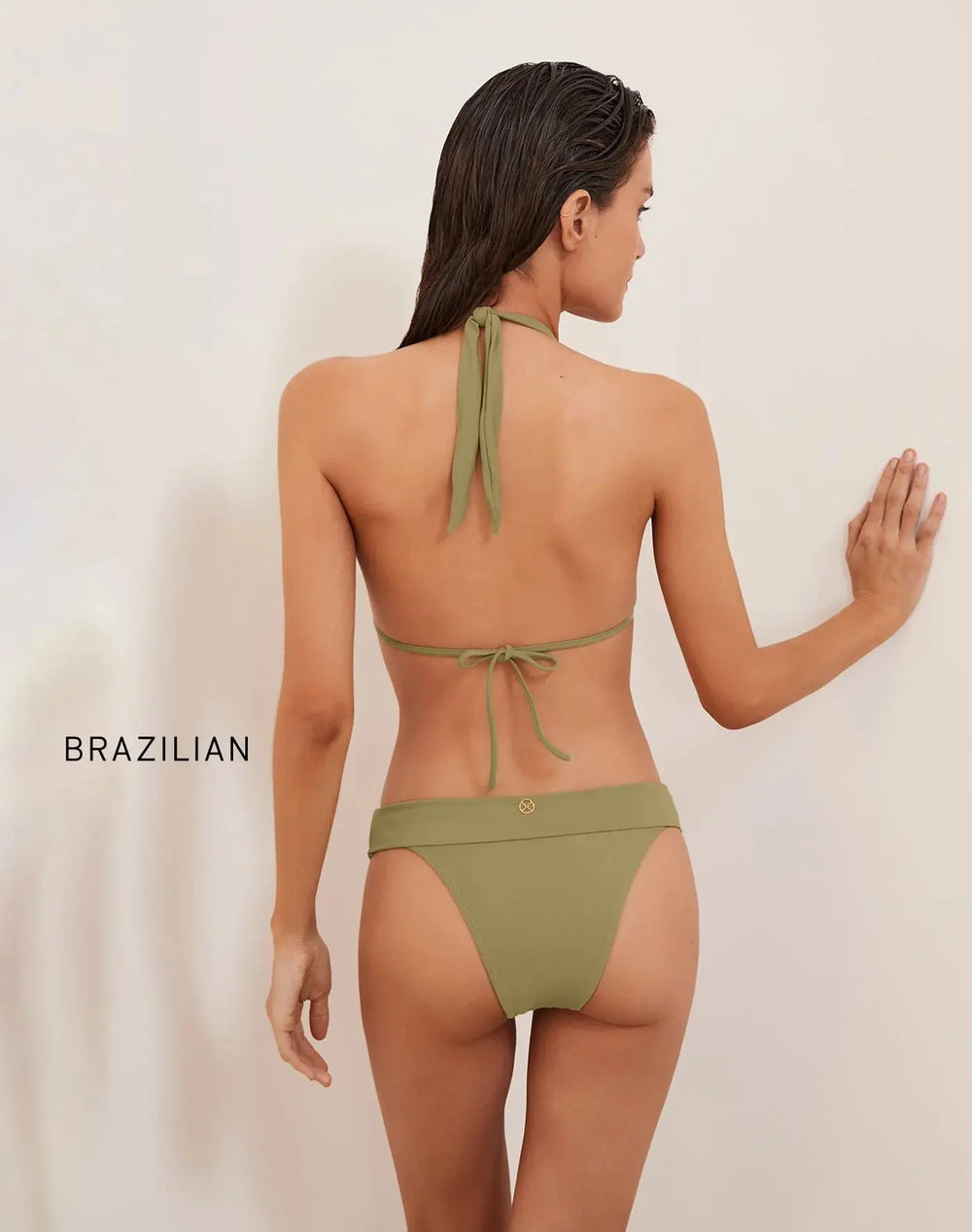 SOLID BIA TUBE TOP - BR OLIVE BeachLife Concept
