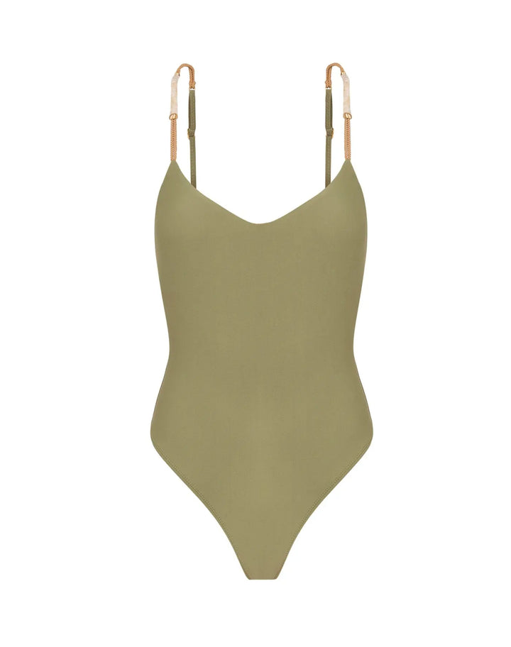SOLID BROOKE LI 1PC BR OLIVE BeachLife Concept
