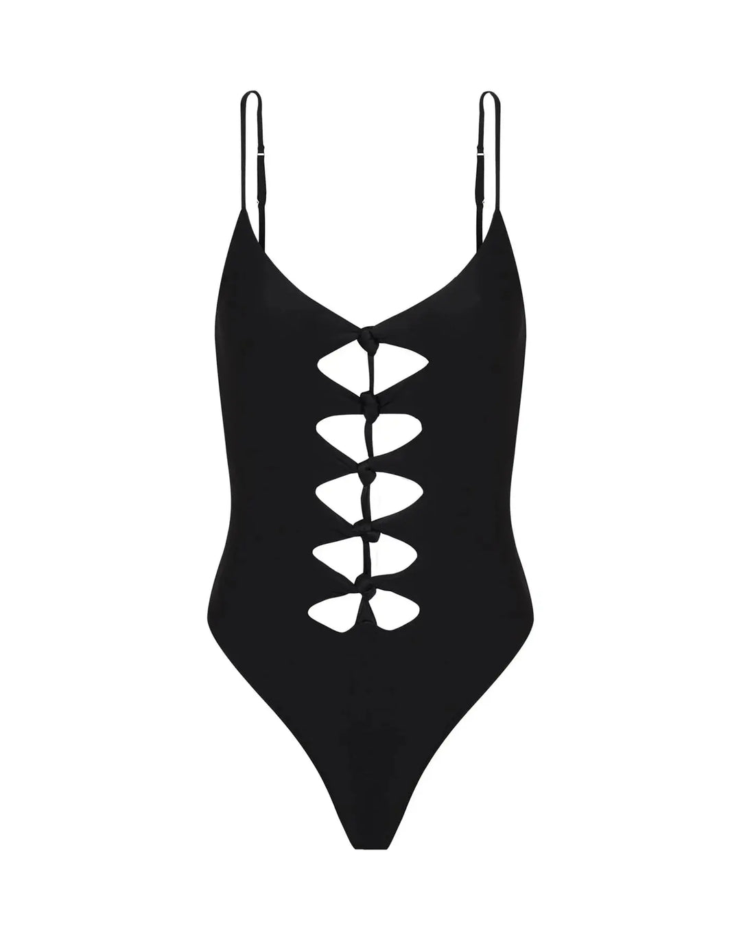 SOLID MEGAN 1PC BR BLACK BeachLife Concept