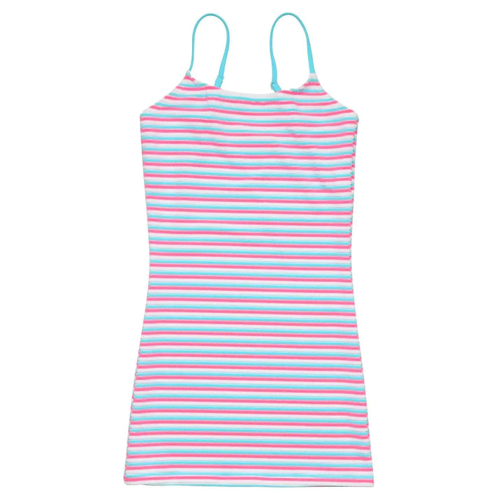 SORBET STRIPE TEEN CAMI DRESS SNAPPER ROCK