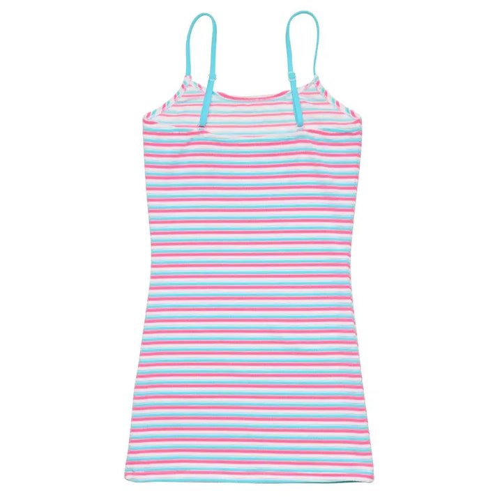 SORBET STRIPE TEEN CAMI DRESS SNAPPER ROCK