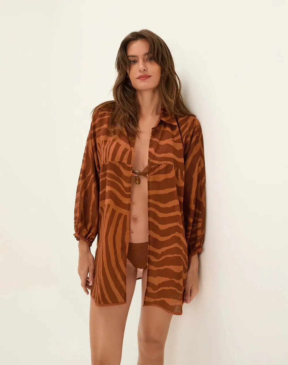 SUNDOWN MORI LONG SLEEVE BLOUSE BeachLife Concept