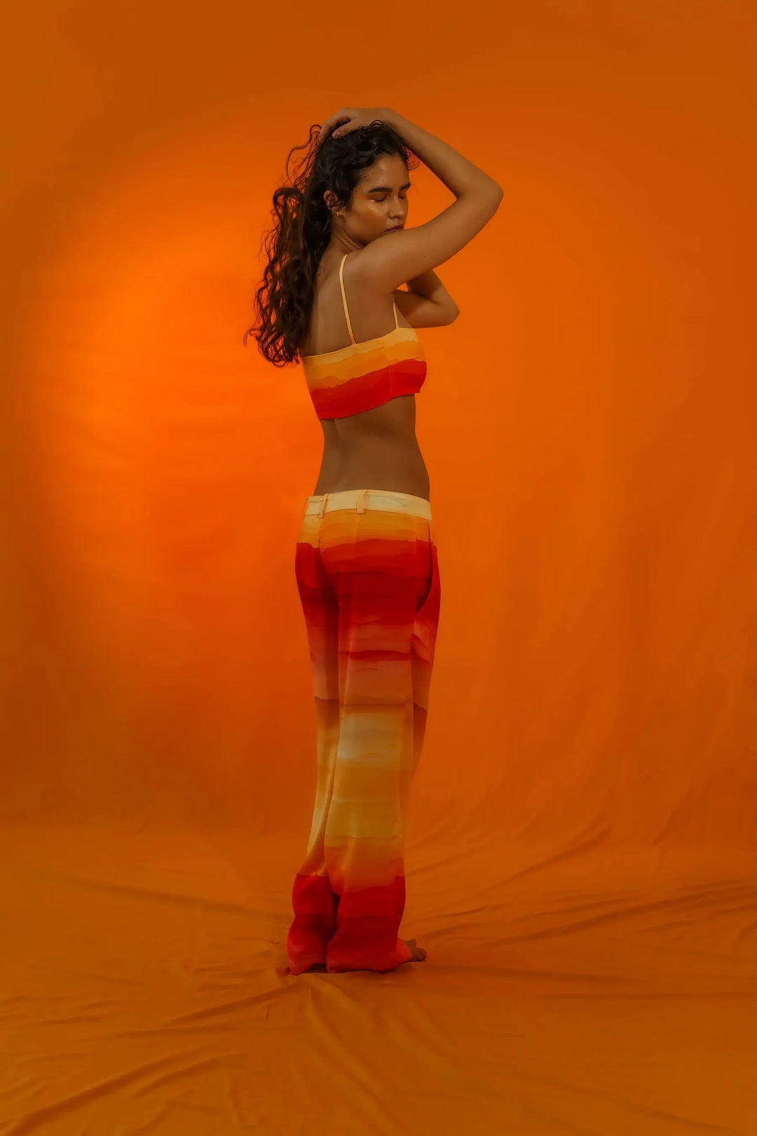 SUNSET SATIN PANTALON - BeachLife Concept