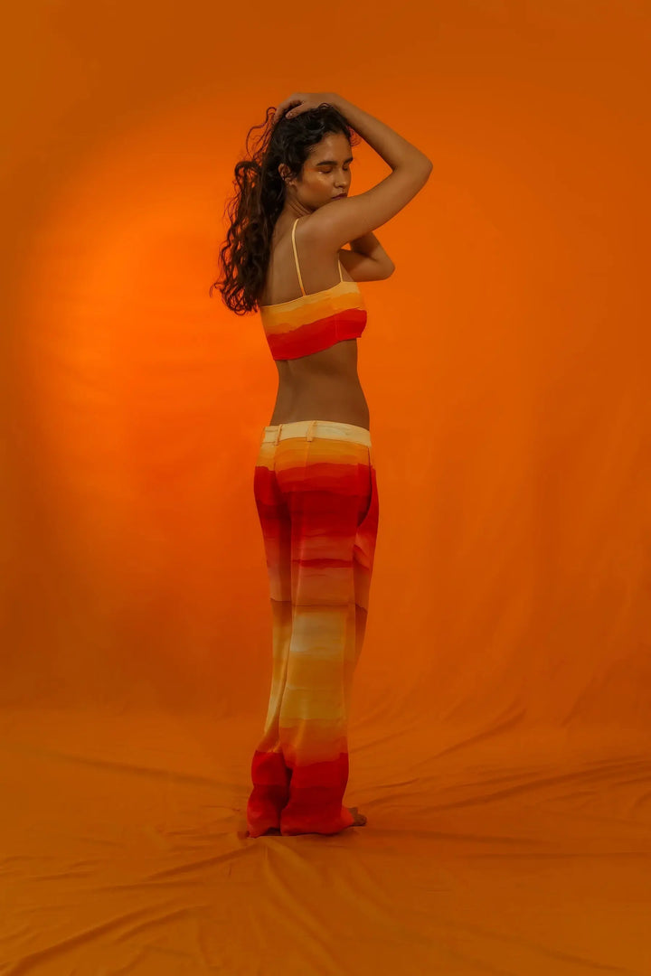 SUNSET SATIN PANTALON - BeachLife Concept