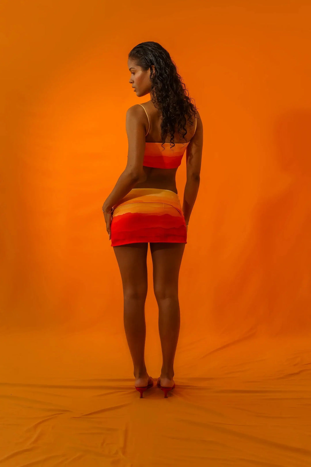 SUNSET SATIN TOP - BeachLife Concept