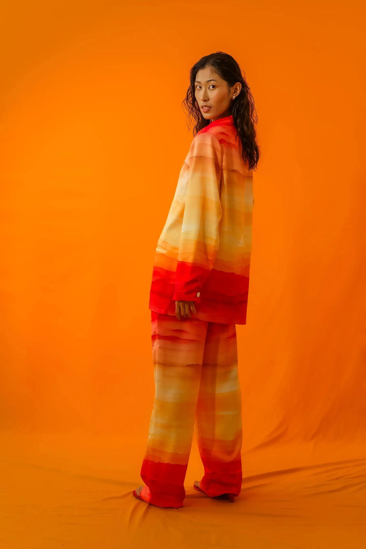 SUNSET SATIN VESTE - BeachLife Concept