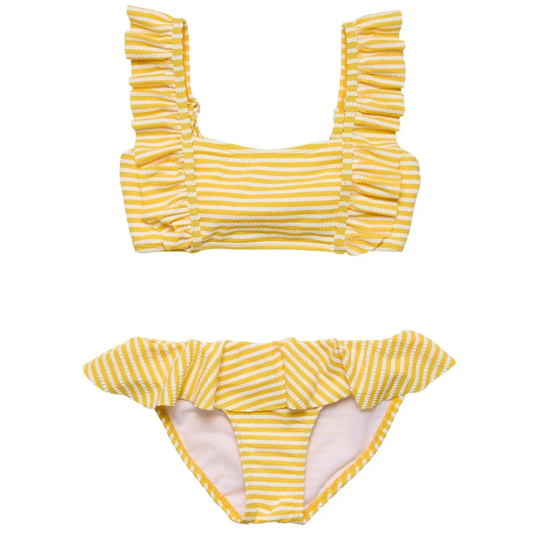 SUNSHINE STRIPE FRILLED BIKINI SNAPPER ROCK