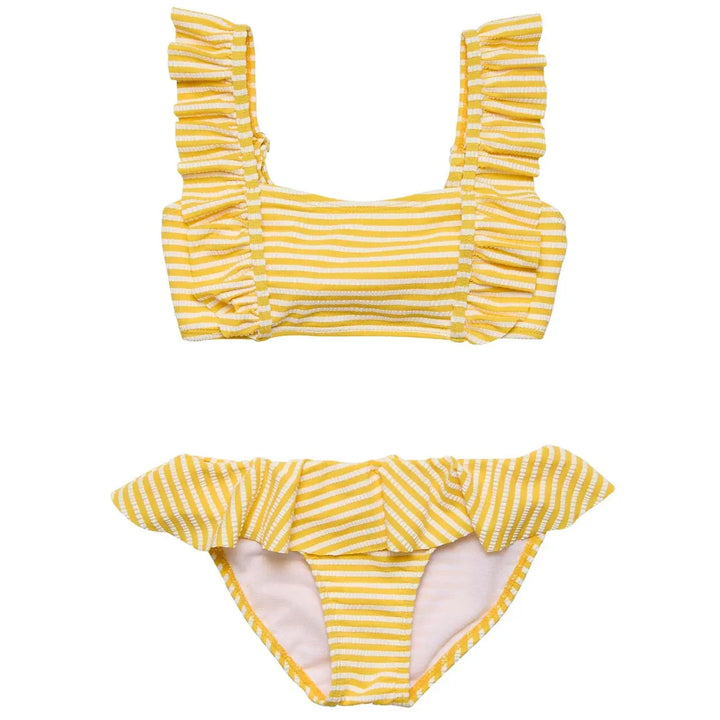 SUNSHINE STRIPE FRILLED BIKINI SNAPPER ROCK
