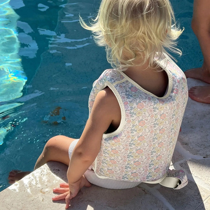 SWIM VEST 1-2 INTO THE GARDEN DITSY FLORAL SUNNYLIFE