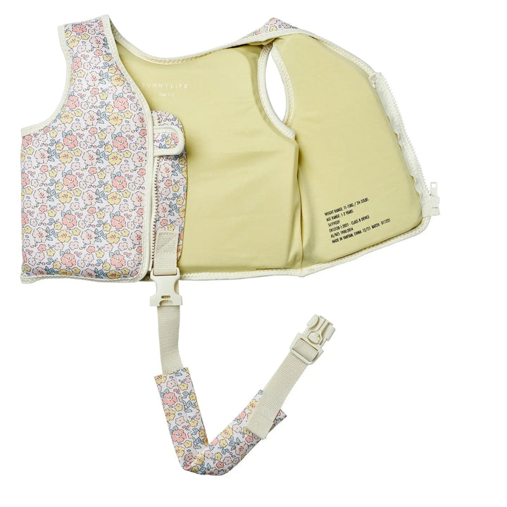 SWIM VEST 1-2 INTO THE GARDEN DITSY FLORAL SUNNYLIFE