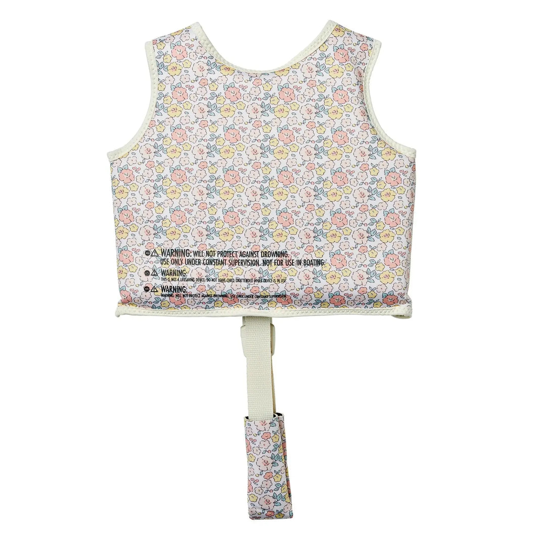 SWIM VEST 1-2 INTO THE GARDEN DITSY FLORAL SUNNYLIFE