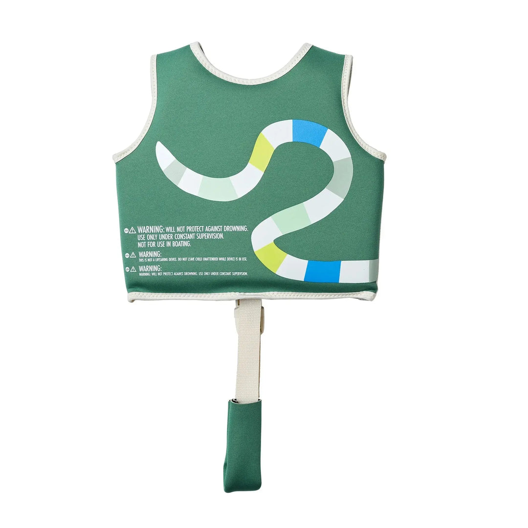 SWIM VEST 1-2 INTO THE JUNGLE GREEN SUNNYLIFE