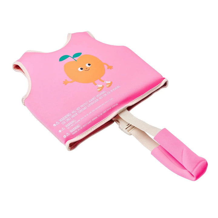 SWIM VEST 1-2 POPPY THE PEACH NEON PINK SUNNYLIFE