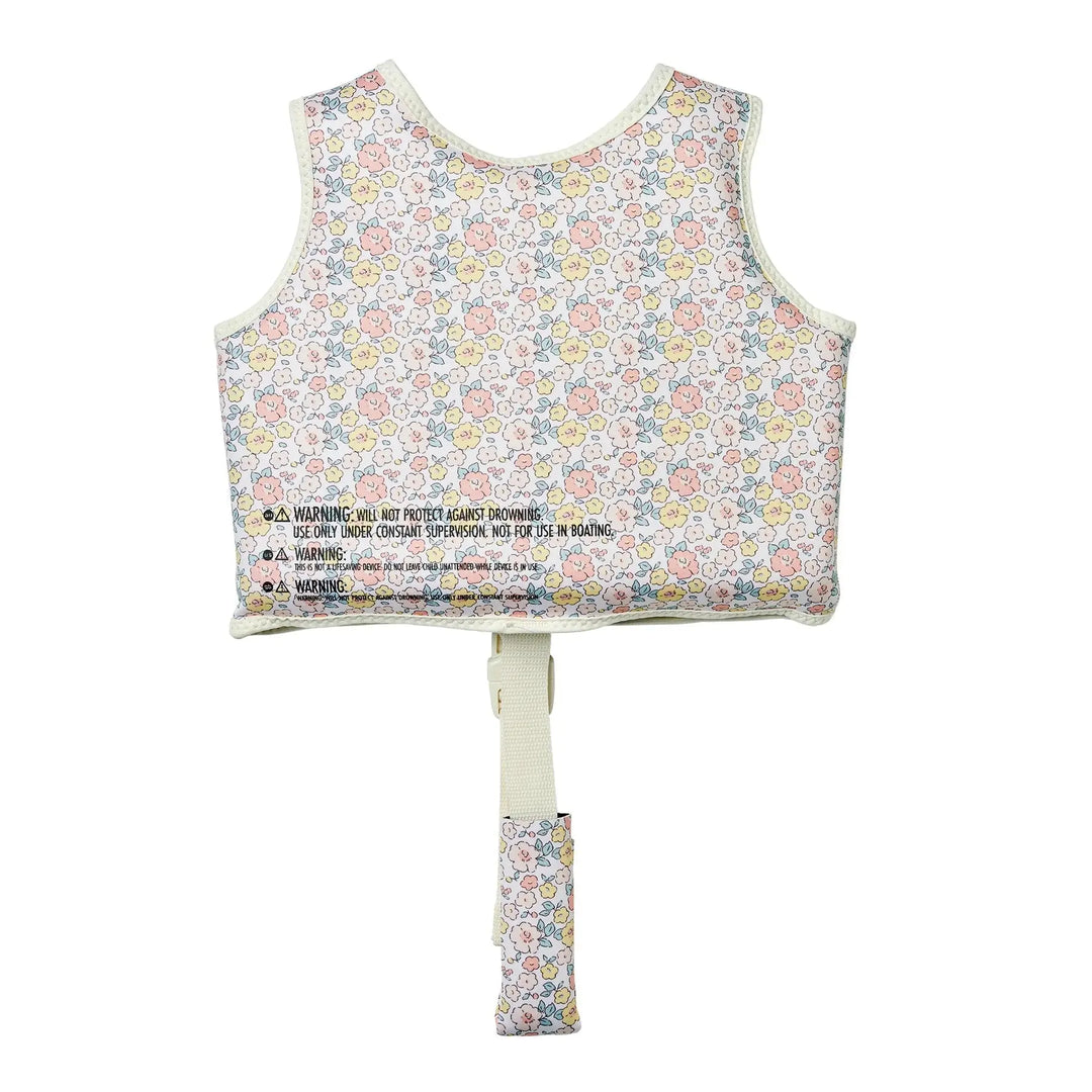 SWIM VEST 2-3 INTO THE GARDEN DITSY FLORAL SUNNYLIFE