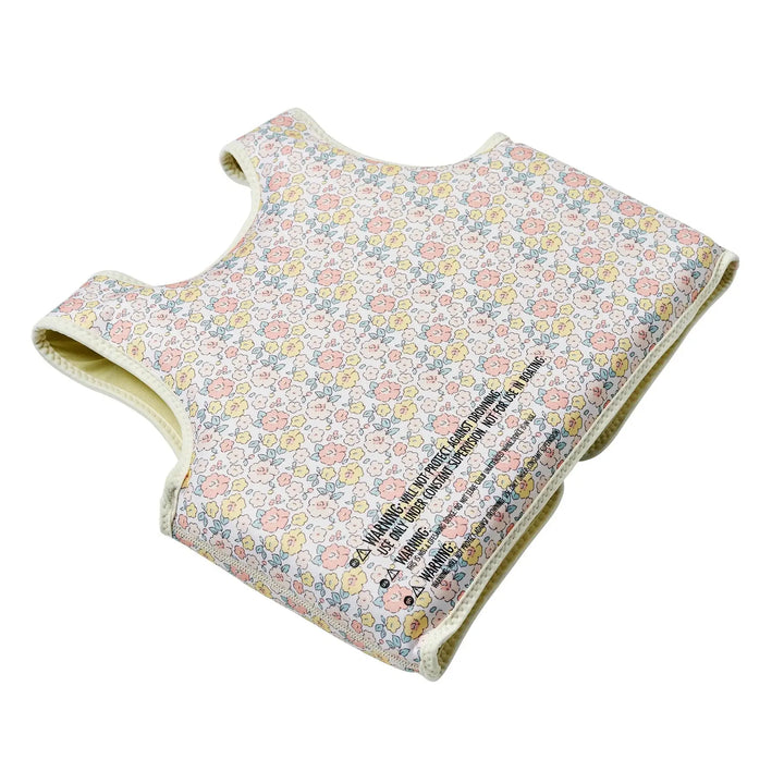 SWIM VEST 3-6 INTO THE GARDEN DITSY FLORAL SUNNYLIFE