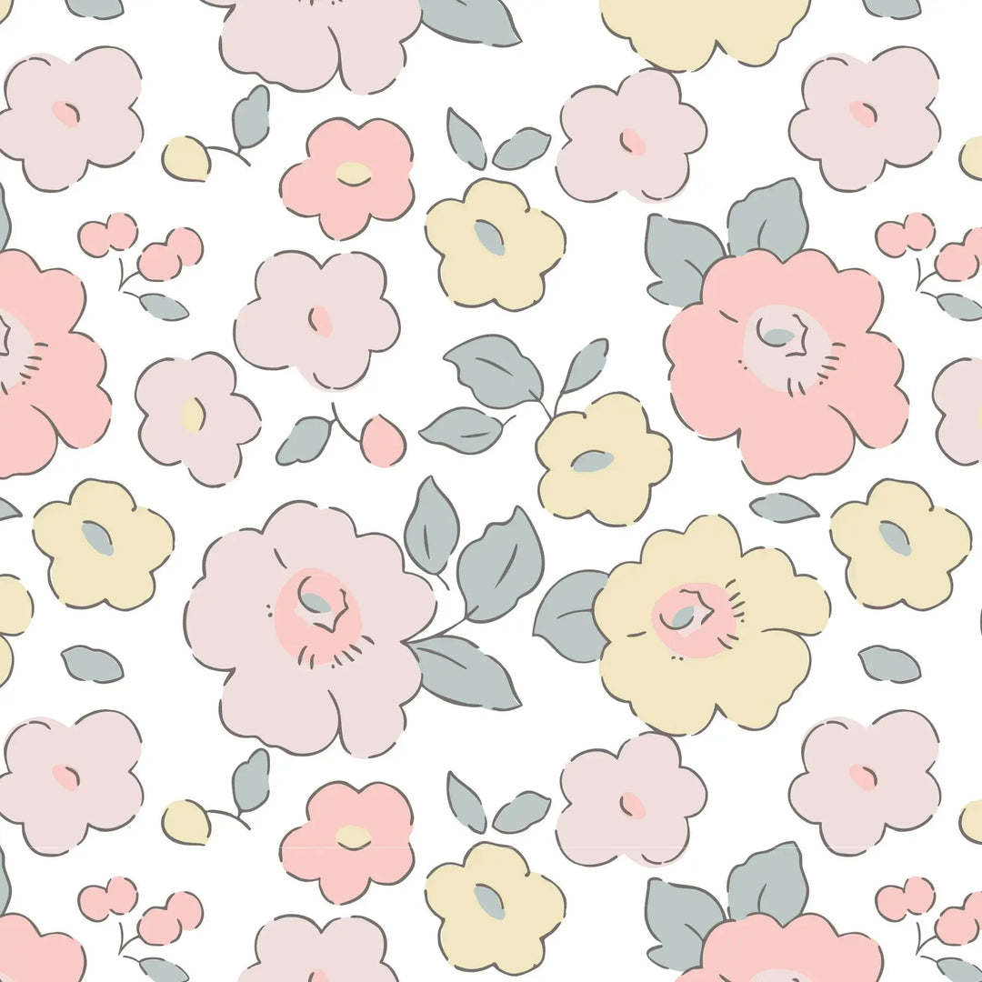 SWIM VEST 3-6 INTO THE GARDEN DITSY FLORAL SUNNYLIFE