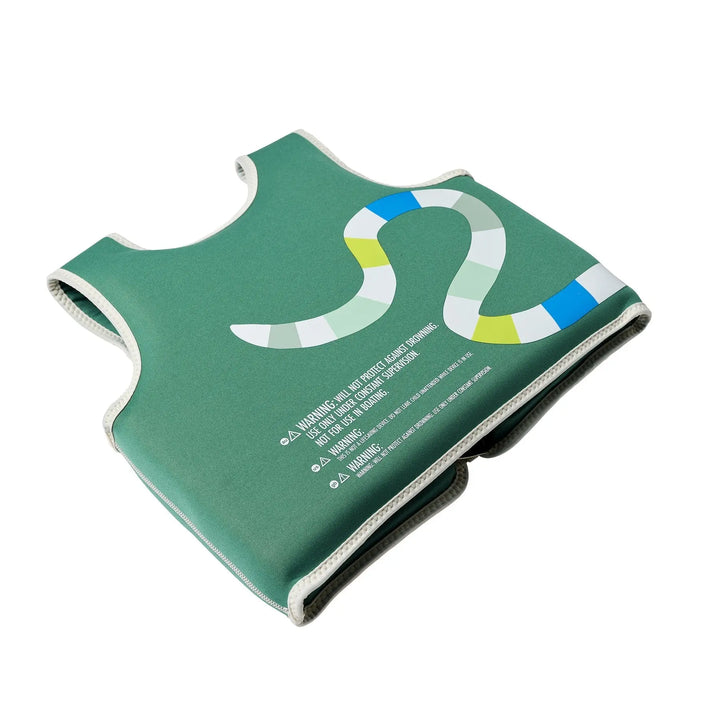 SWIM VEST 3-6 INTO THE JUNGLE GREEN SUNNYLIFE
