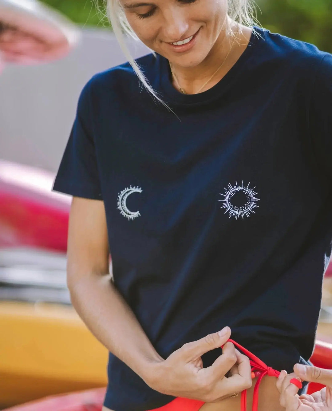 T-SHIRT FEMME LUNE / SOLEIL BeachLife Concept