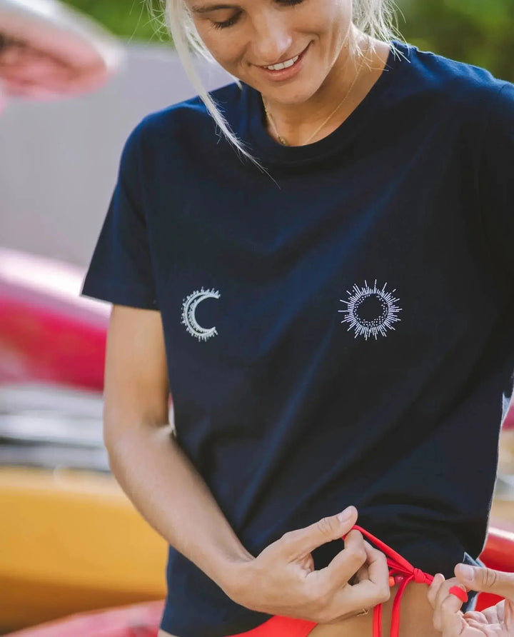T-SHIRT FEMME LUNE / SOLEIL BeachLife Concept