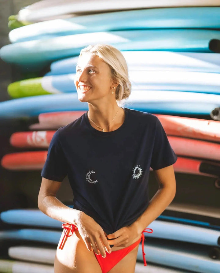 T-SHIRT FEMME LUNE / SOLEIL BeachLife Concept