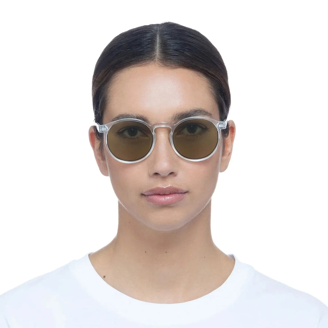 TEEN SPIRIT DEUX CLEAR SUNGLASSES - BeachLife Concept
