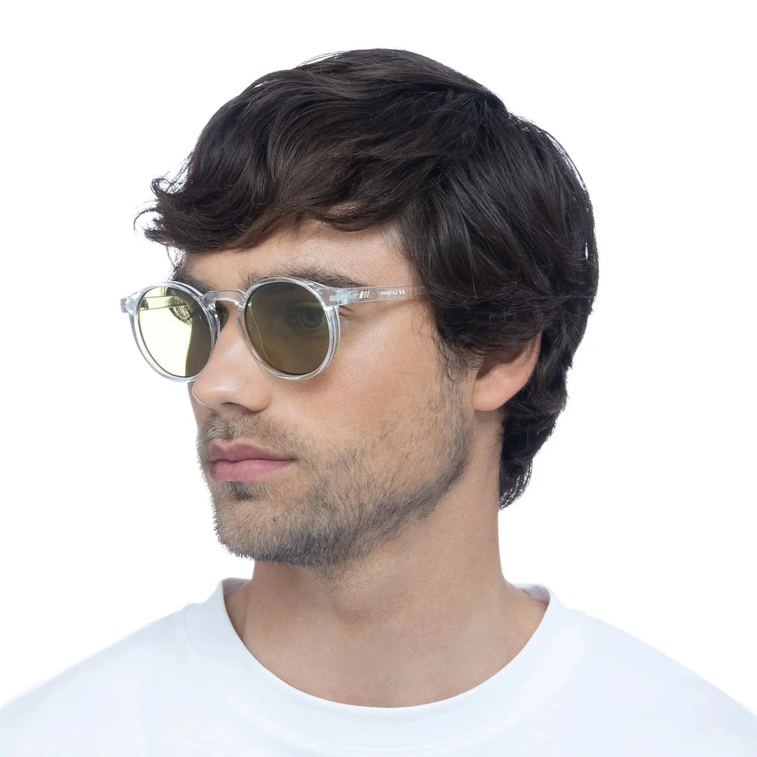 TEEN SPIRIT DEUX CLEAR SUNGLASSES - BeachLife Concept