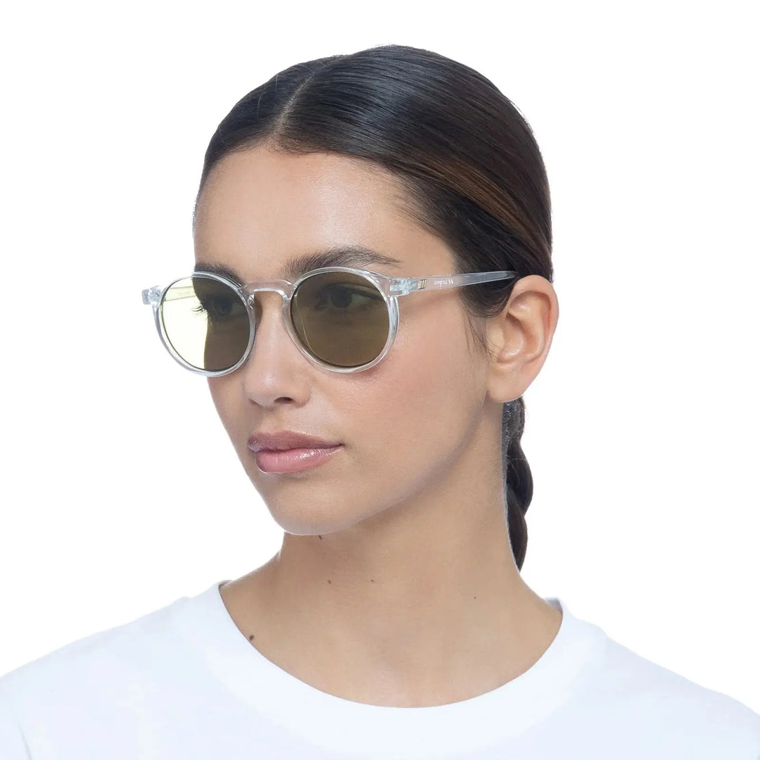 TEEN SPIRIT DEUX CLEAR SUNGLASSES - BeachLife Concept