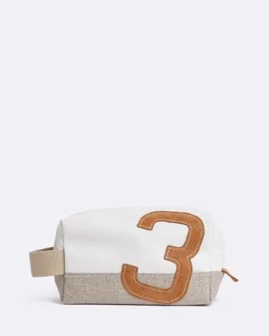 TROUSSE DE TOILETTE WINDY LIN & CUIR AMBRE 727 SAILBAGS