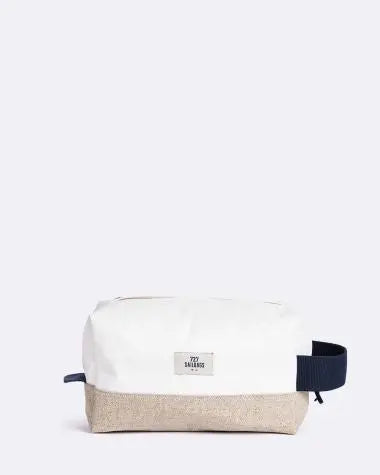 TROUSSE DE TOILETTE WINDY LIN & CUIR MARINE 727 SAILBAGS