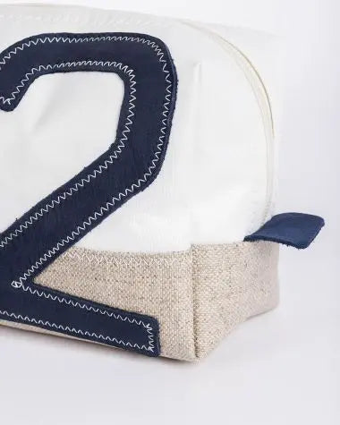 TROUSSE DE TOILETTE WINDY LIN & CUIR MARINE 727 SAILBAGS