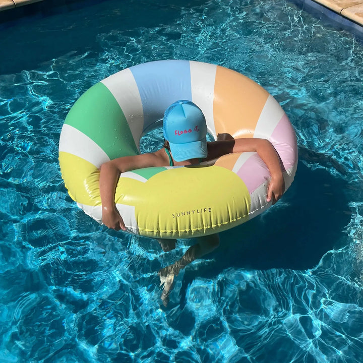 TUBE FLOAT POOL SIDE PASTEL GELATO - BeachLife Concept