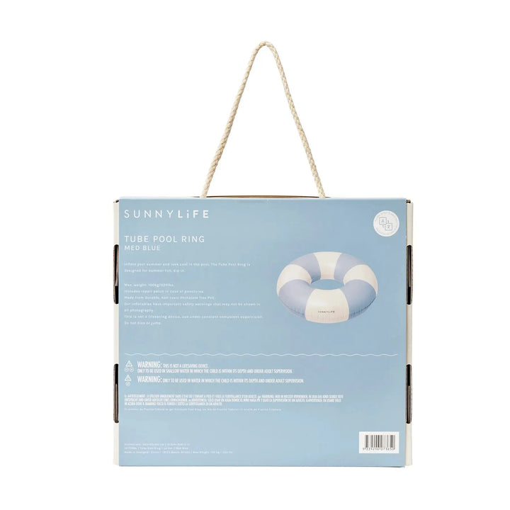 TUBE POOL RING LA MER MED BLUE SUNNYLIFE