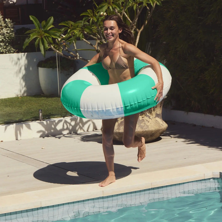 TUBE POOL RING POOL PARTY NEON GREEN SUNNYLIFE