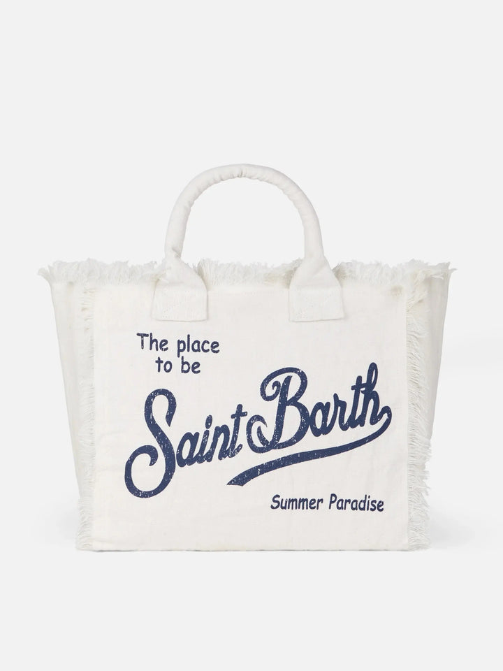 VANITY LINEN SHOULDER BAG MC2 SAINT BARTH