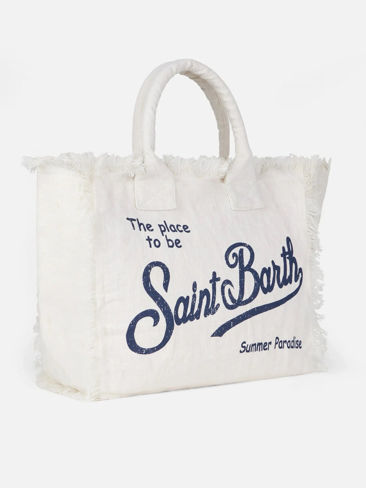 VANITY LINEN SHOULDER BAG MC2 SAINT BARTH