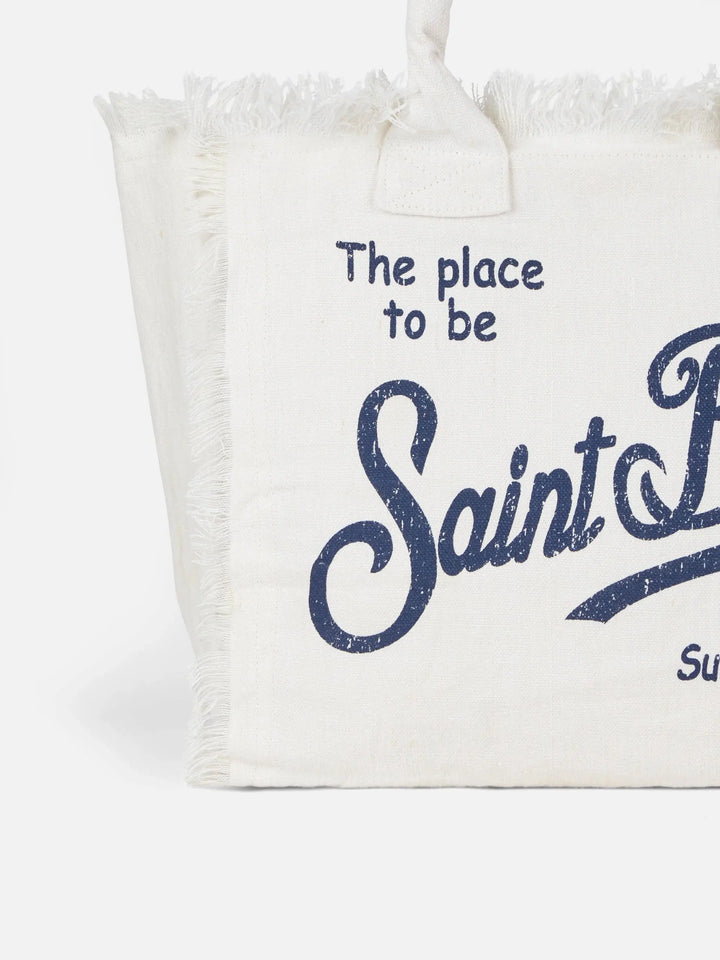 VANITY LINEN SHOULDER BAG MC2 SAINT BARTH