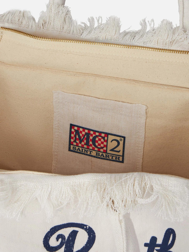 VANITY LINEN SHOULDER BAG MC2 SAINT BARTH