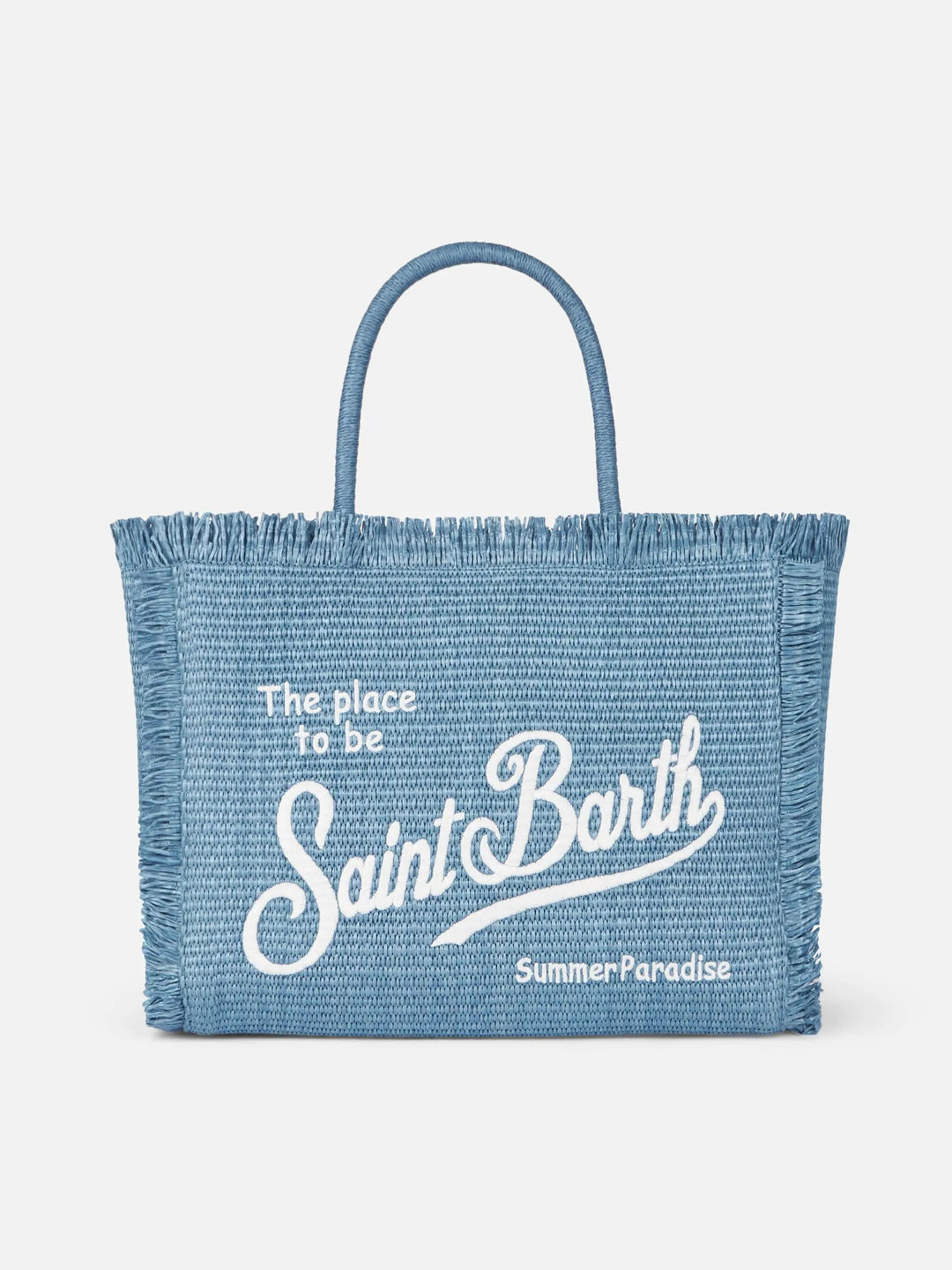 VANITY STRAW SHOULDER BAG MC2 SAINT BARTH