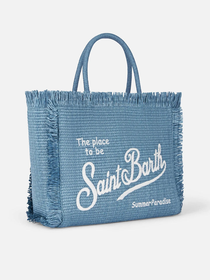 VANITY STRAW SHOULDER BAG MC2 SAINT BARTH
