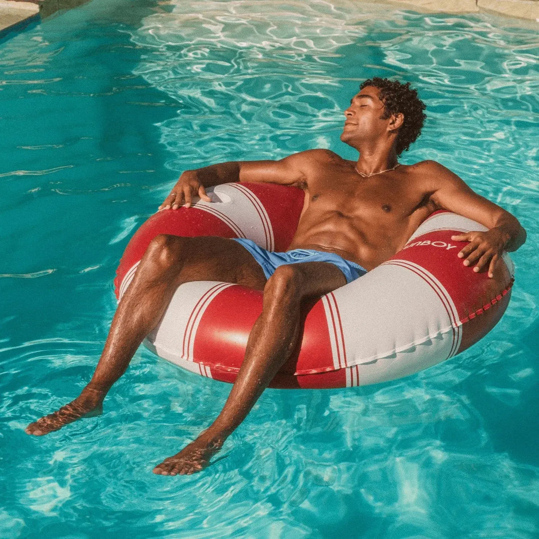 VINTAGE LUX TUBE FLOAT RED - BeachLife Concept