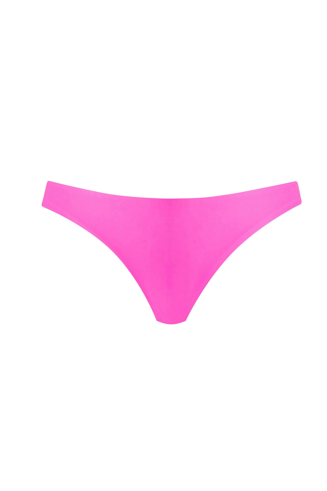 VIVID PINK ISLA TRI TOP - BASIC RUCHED TEENY - BeachLife Concept