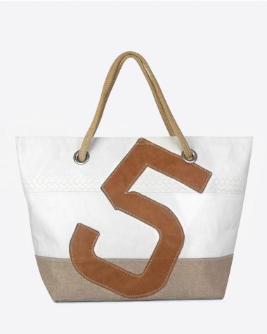 SAC DE VOYAGE CARLA LIN & CUIR AMBRE