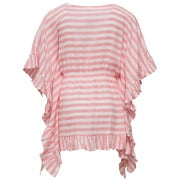 PINK STRIPE COVER UP