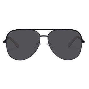 HEY BBY MATTE BLACK SUNGLASSES