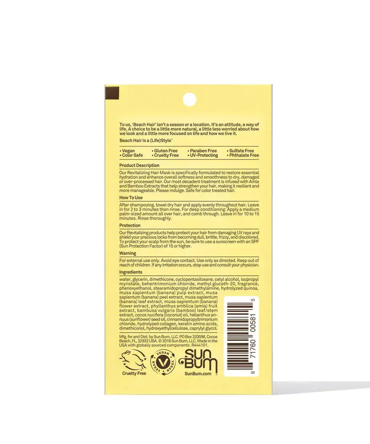 REVITALIZING DEEP CONDITIONING HAIR MASK BeachLife Concept
