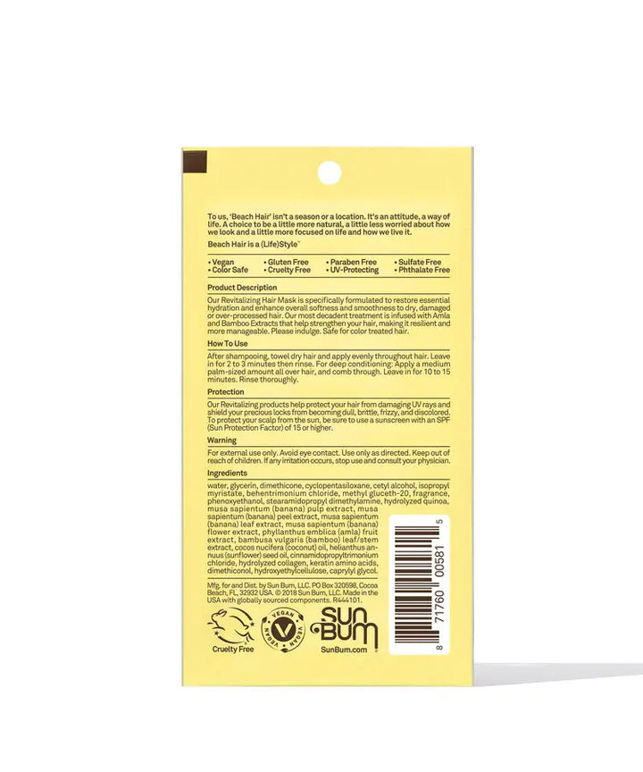 REVITALIZING DEEP CONDITIONING HAIR MASK BeachLife Concept