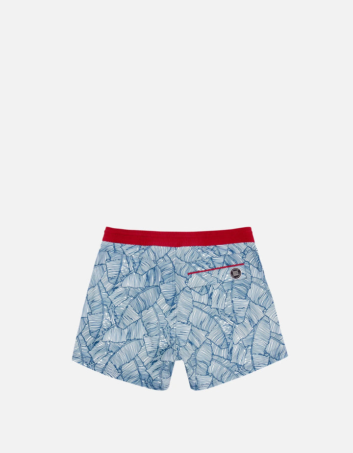 SWIMSHORT BEN ARTY BLUE LEAVES BeachLife Concept
