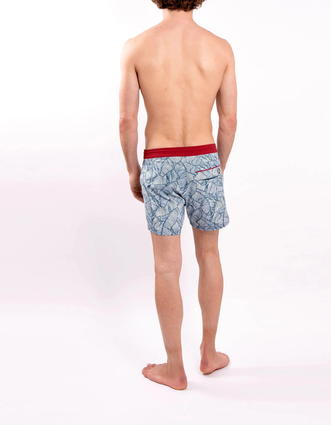 SWIMSHORT BEN ARTY BLUE LEAVES BeachLife Concept