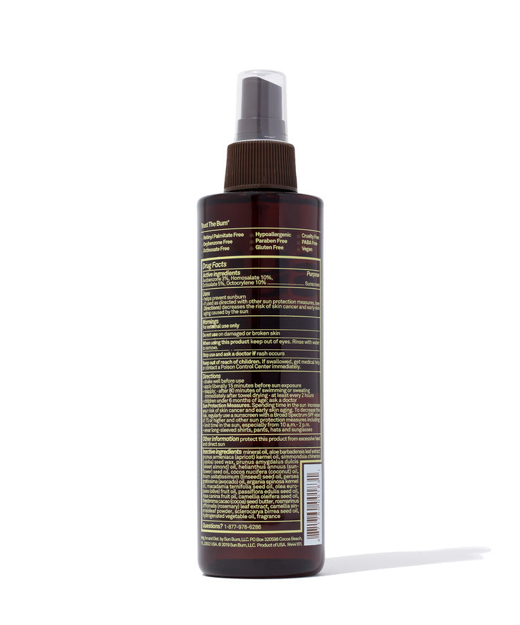 HUILE DE BRONZAGE SPF 15